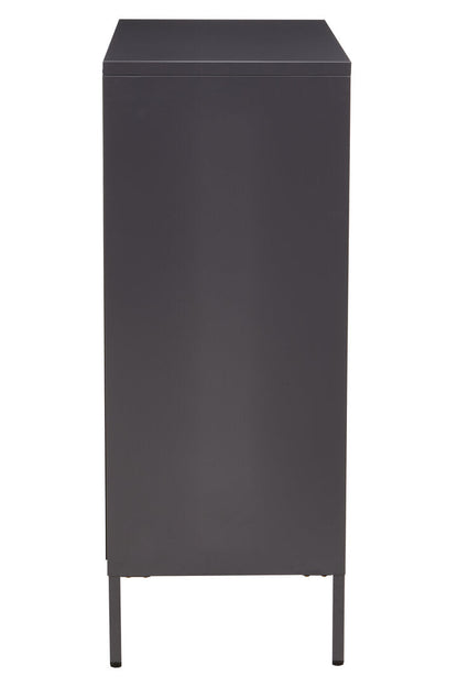 Cambridge Two Door Metal Cabinet Grey 