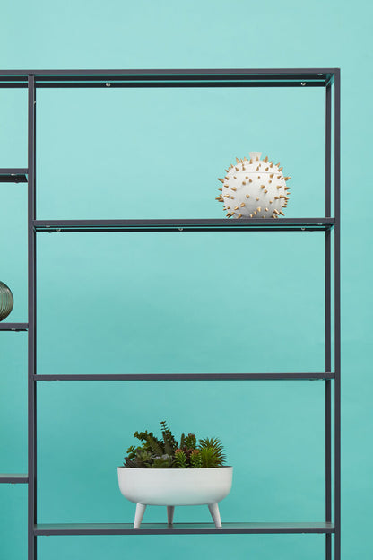 Oxford Grey Metal Multi Shelf Unit