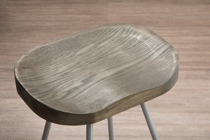 Madison Silver Metal Frame Bar Stool