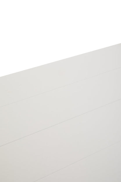 Savoy Three Shelf Ivory Bookcase