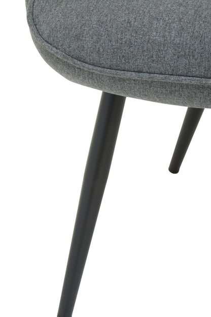 Richmond Grey Fabric Armchair