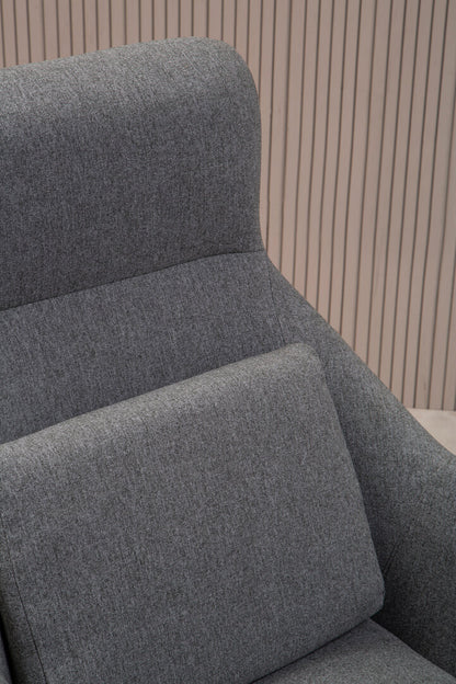 Richmond Grey Fabric Chair