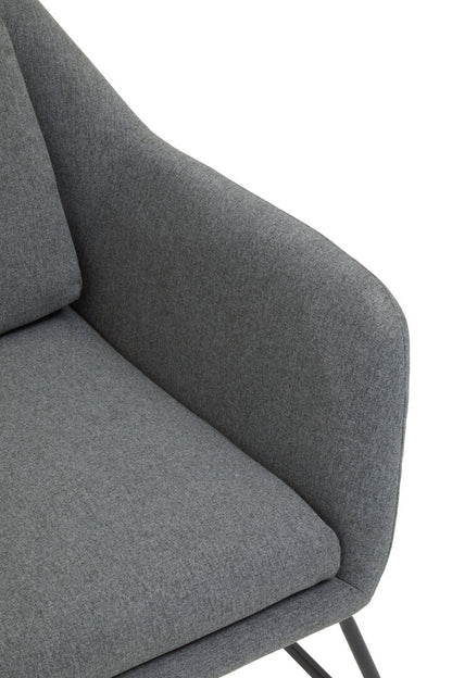 Richmond Grey Fabric Chair
