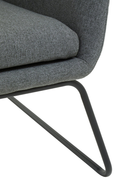 Richmond Grey Fabric Chair