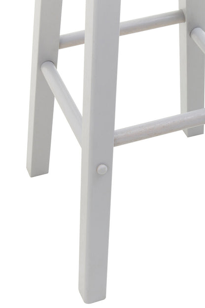 Chester Natural and Grey Wood Bar or Kitchen Stool