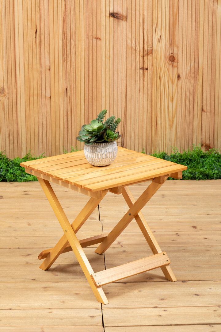 Brighton Natural Finish Folding Table