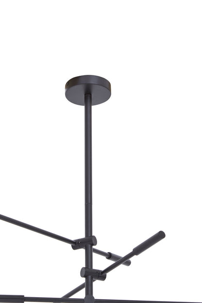 Bath 3 Shade Black And Gold Pendant