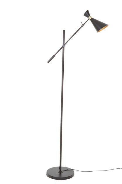Bath Black And Gold Floor Lamp