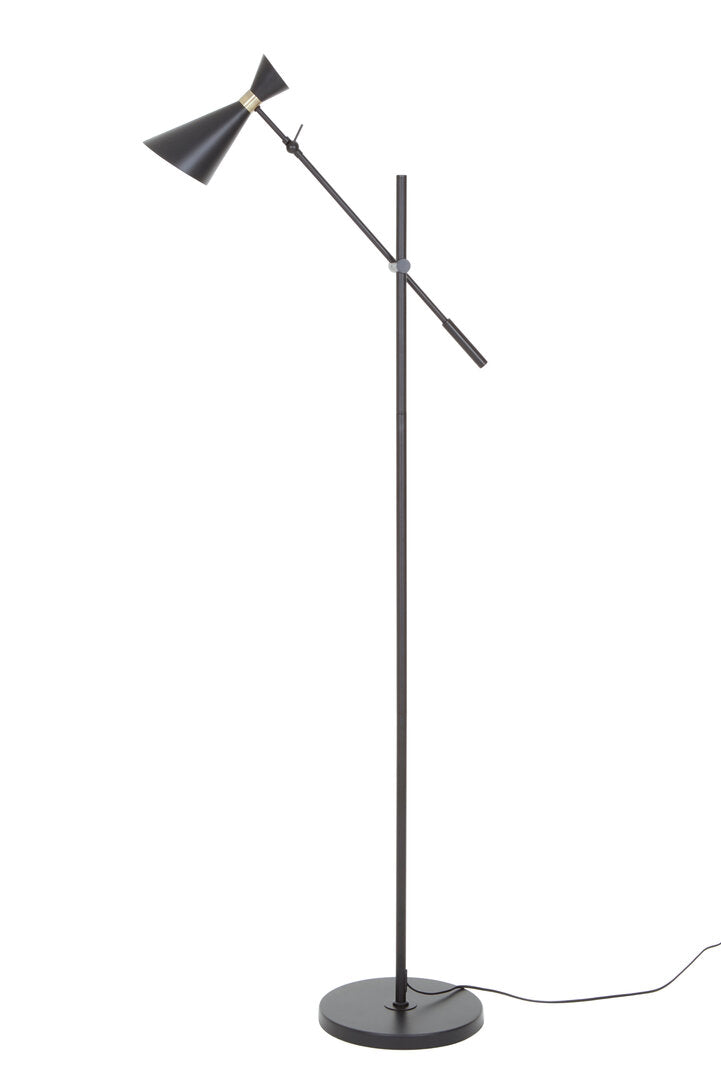 Bath Black And Gold Floor Lamp