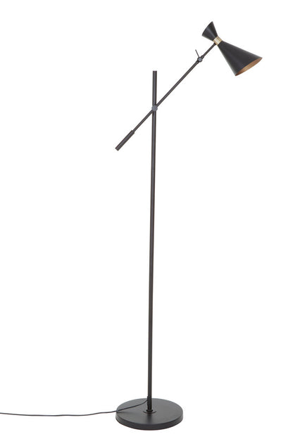 Bath Black And Gold Floor Lamp