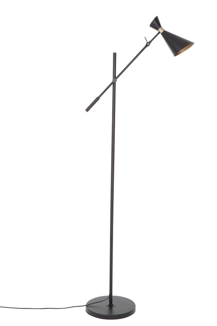 Bath Black And Gold Floor Lamp