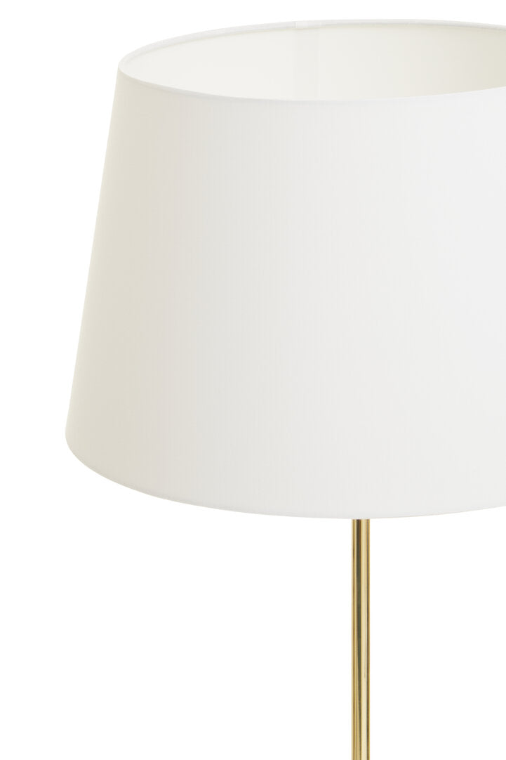 Richmond Shiny Brass Tapered Floor Lamp