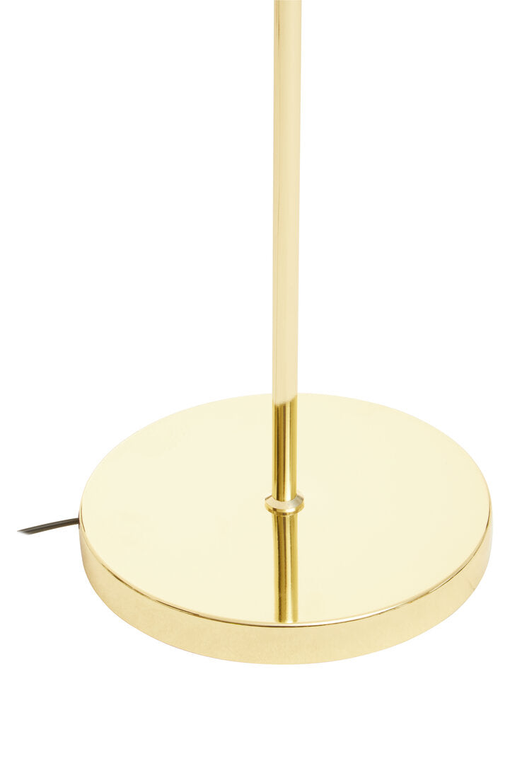 Richmond Shiny Brass Tapered Floor Lamp