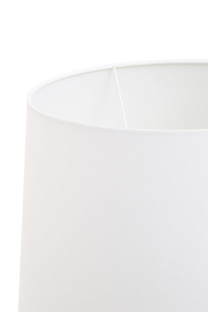 Lincoln Clear Crystal Table Lamp With Chrome Base