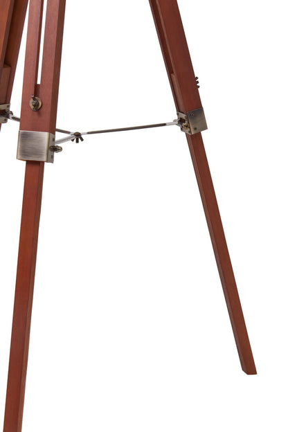 Seville Tripod Floor Lamp With Brown Base