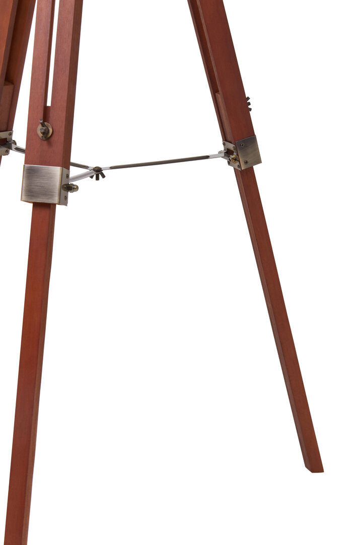 Seville Tripod Floor Lamp With Brown Base