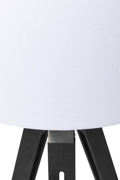 Seville Tripod Floor Lamp With Black Base