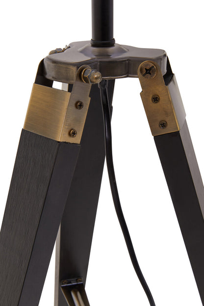 Seville Tripod Table Lamp With Black Base