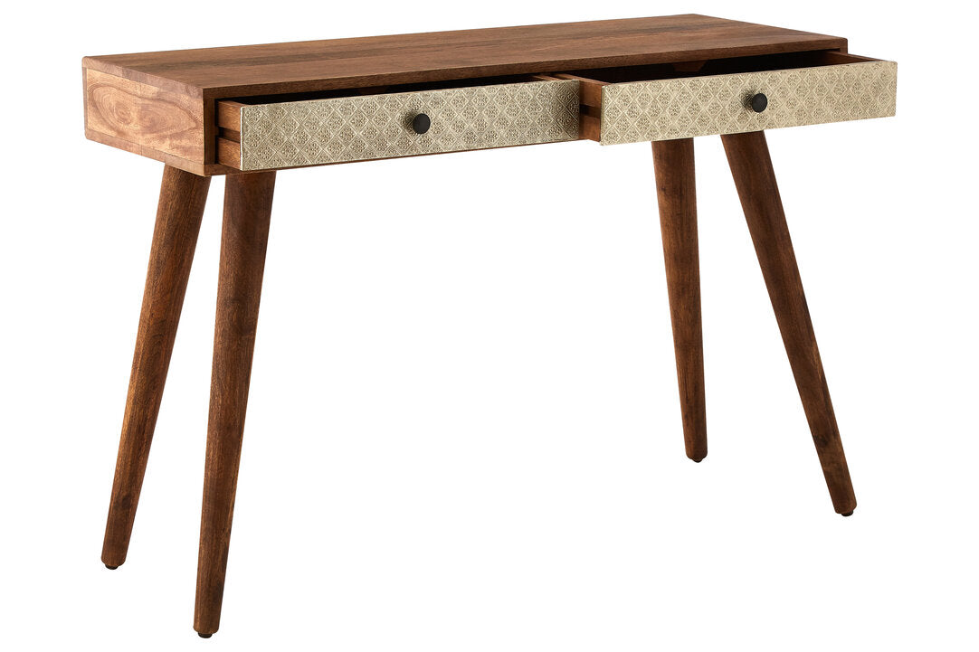 Cordoba 2 Drawer Acacia Wood Console Table