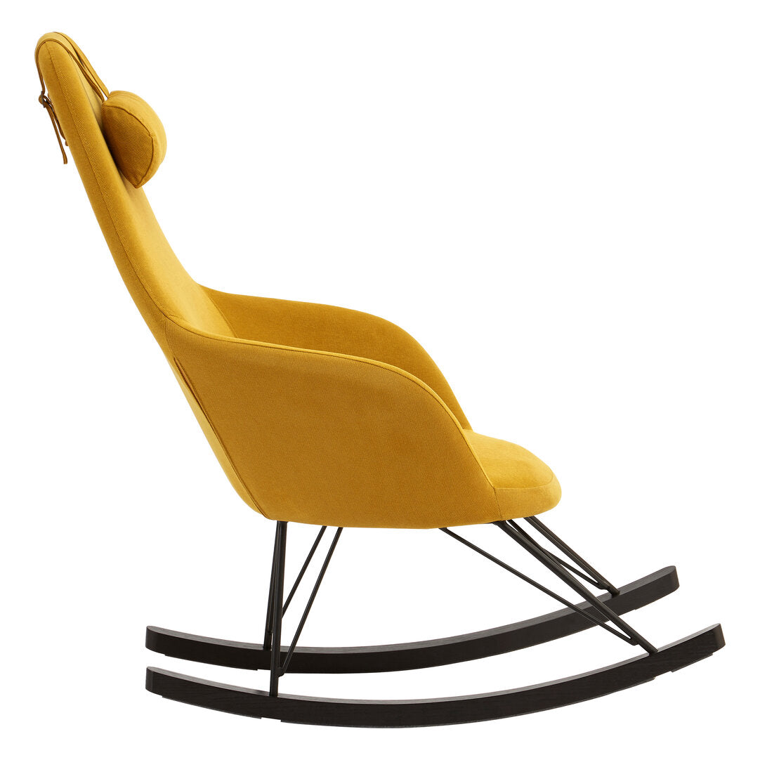 Penzance Yellow Rocking Chair