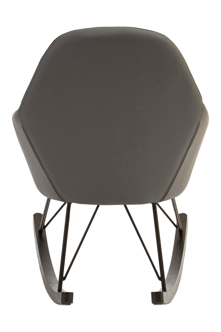 Penzance Dark Grey Rocking Chair