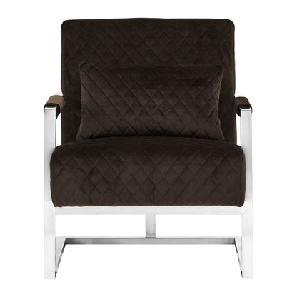 Mayfair Black Fabric Armchair