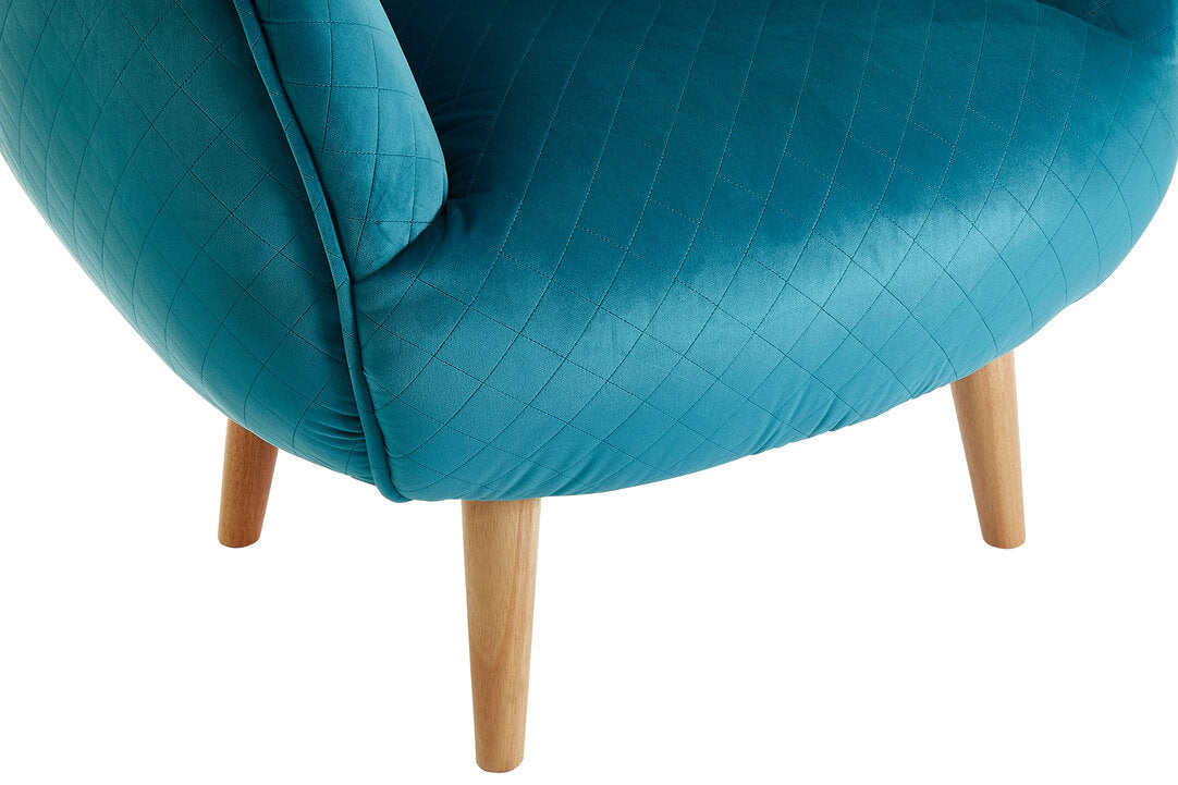 Chelsea Teal Fabric Chair