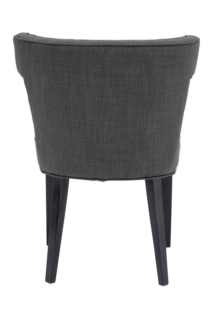 Amalfi Grey Polyester Dining Chair