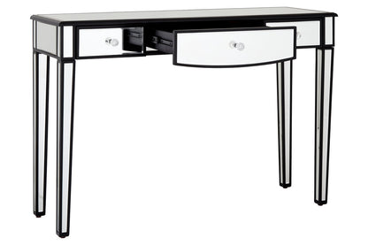 Oxford 3 Drawer Console Table With Mirror Frame