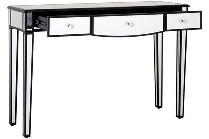 Oxford 3 Drawer Console Table With Mirror Frame