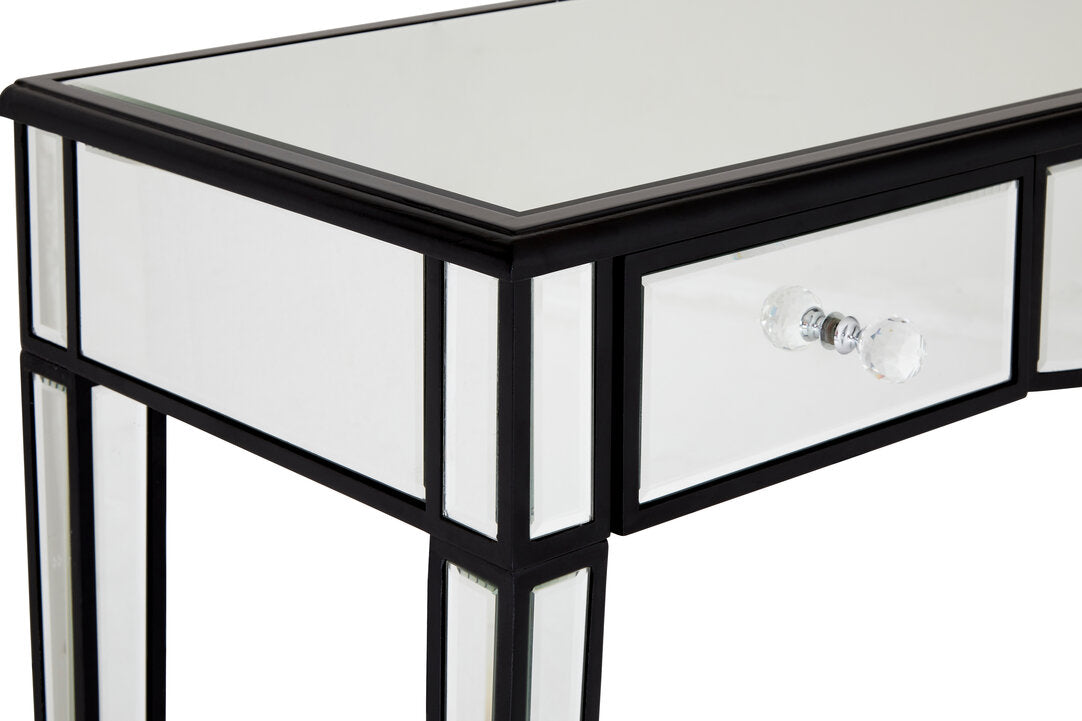 Oxford 3 Drawer Console Table With Mirror Frame