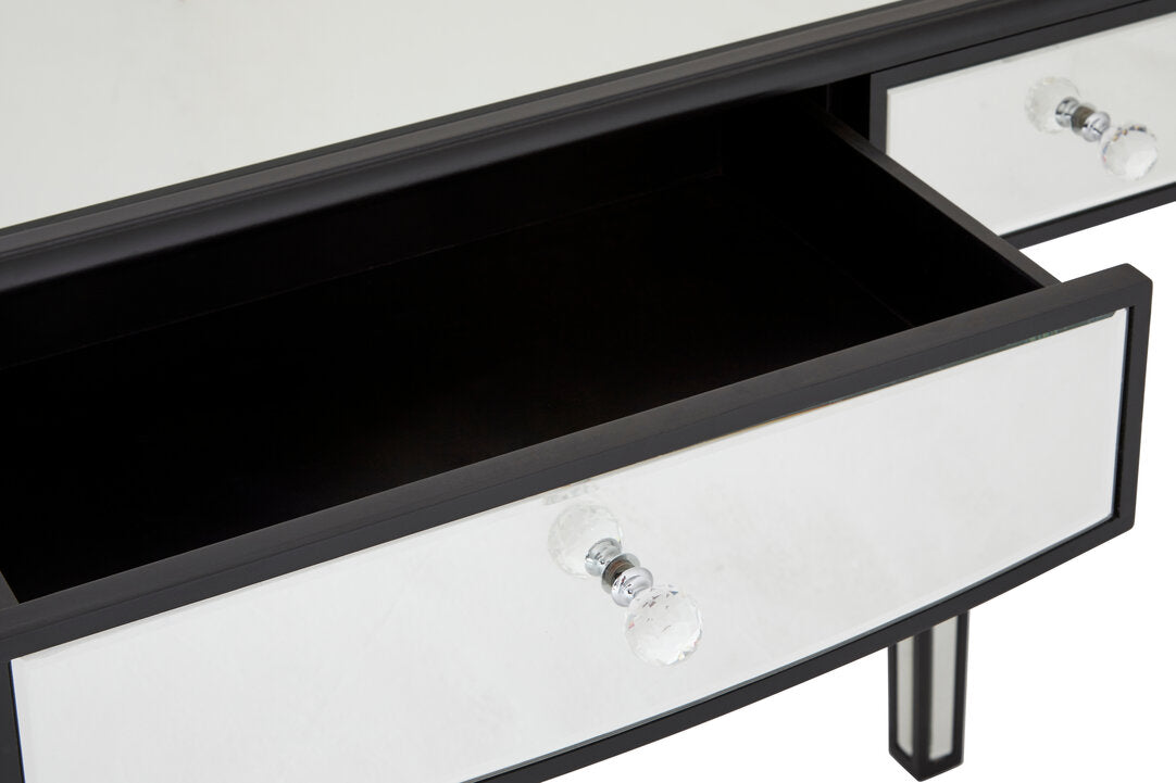 Oxford 3 Drawer Console Table With Mirror Frame