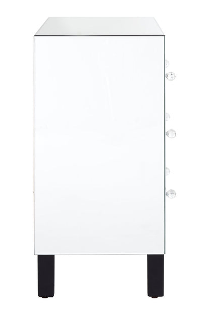 Oxford Chest of 4 Drawers With Mirror Frame