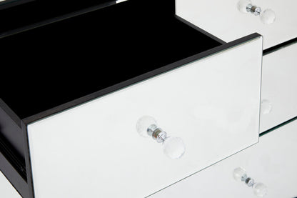 Oxford Chest of 4 Drawers With Mirror Frame