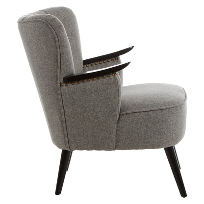 Granada Grey Fabric Armchair
