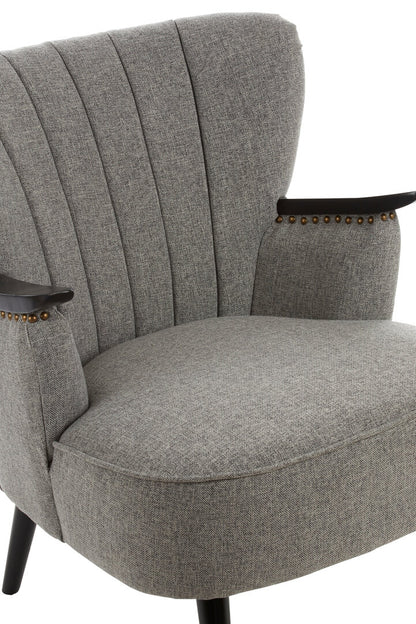 Granada Grey Fabric Armchair