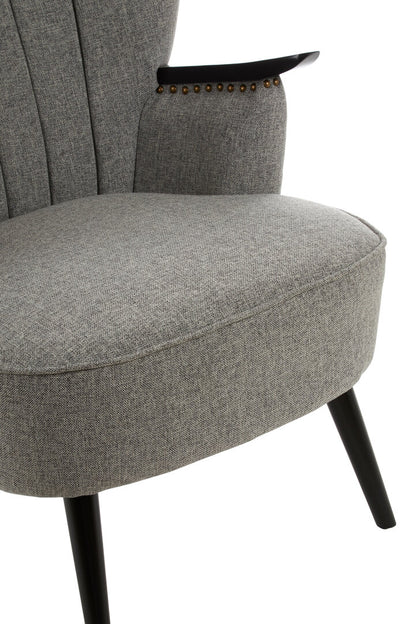 Granada Grey Fabric Armchair