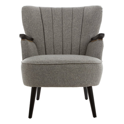 Granada Grey Fabric Armchair