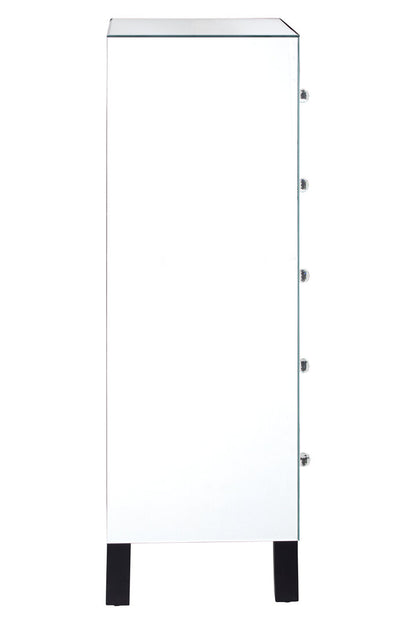 Oxford Chest of 5 Drawer With Mirror Frame