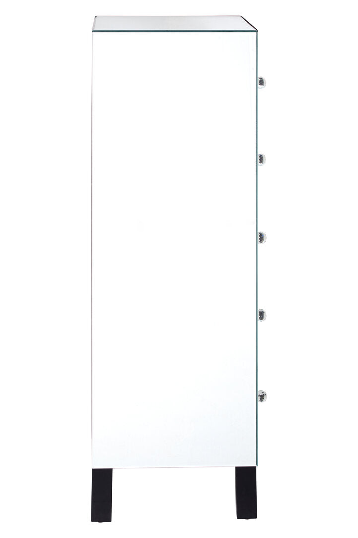 Oxford Chest of 5 Drawer With Mirror Frame