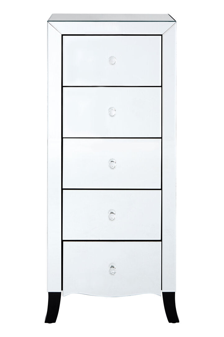 Richmond Chest of 5 Drawer With Mirror Frame