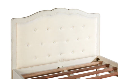 Stirling White Double Bed