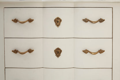 Stirling 3 Drawer White Chest