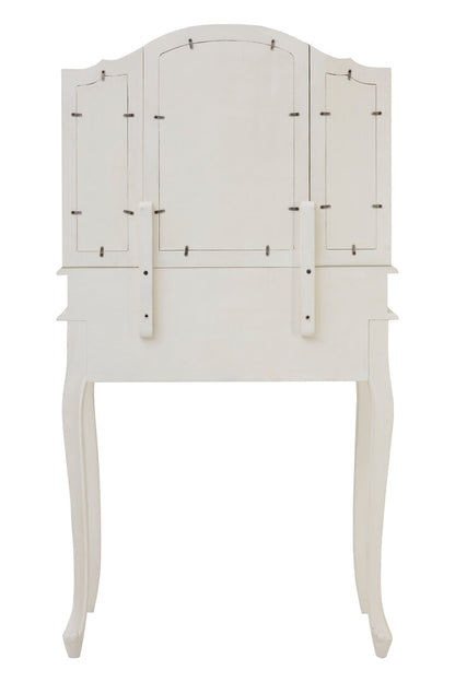 Stirling Dressing Table With Mirror White