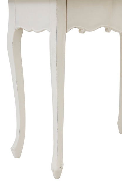 Stirling Dressing Table With Mirror White