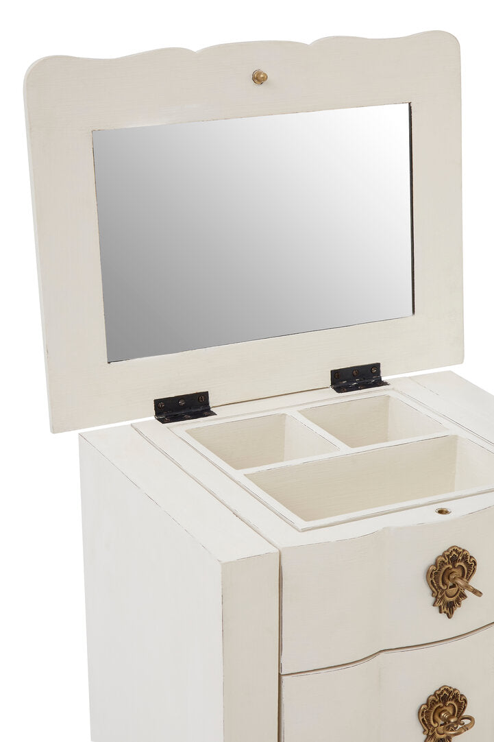 Stirling 5 Drawer Small Chest White