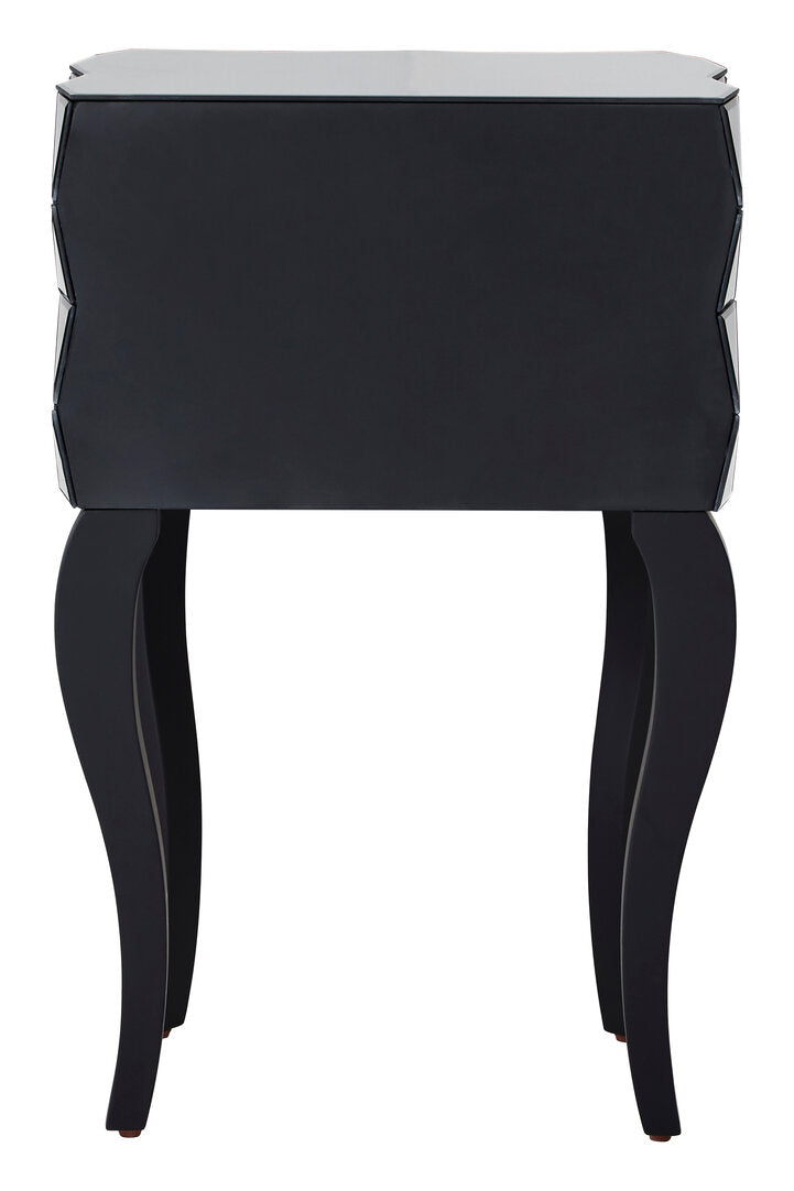 Chester 2 Drawer Bed Side Table in 3D effect