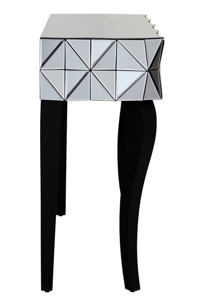 Chester Smoke Glass Two Drawer Console Table