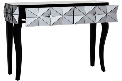 Chester Smoke Glass Two Drawer Console Table