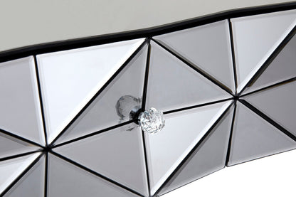 Chester Smoke Glass Two Drawer Console Table